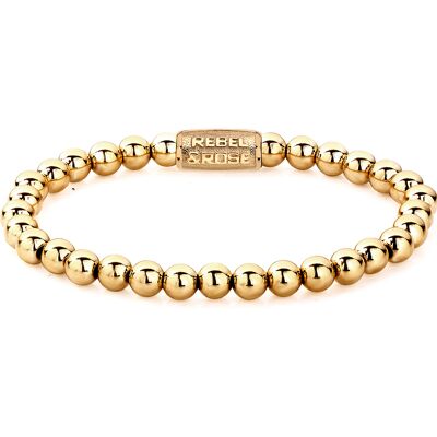 Rebel & Rose Armband Yellow Gold Only RR-60046-G-L Unisex Rebel & Rose Armband Yellow Gold Only RR-60046-G-L Unisex