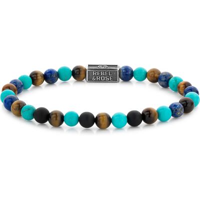 Rebel & Rose Armband Mix Turquoise 925 RR-6S006-S-S Damen Rebel & Rose Armband Mix Turquoise 925 RR-6S006-S-S Damen