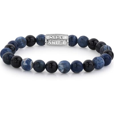 Rebel & Rose Armband Blue Rocks RR-80045-S-L Herren Rebel & Rose Armband Blue Rocks RR-80045-S-L Herren
