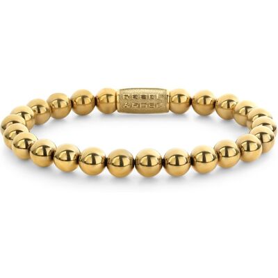 Rebel & Rose RR-80115-G-M Armband Yellowgold Handmade Rocks Rebel & Rose RR-80115-G-M Armband Yellowgold Handmade Rocks