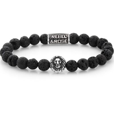 Rebel & Rose Armband Black Moon RR-8L021-S-L+ Herren Rebel & Rose Armband Black Moon RR-8L021-S-L+ Herren
