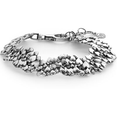 Rebel & Rose Armband Hearts & Hearts RR-BR024-S-XSSM Damen Rebel & Rose Armband Hearts & Hearts RR-BR024-S-XSSM Damen