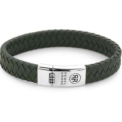 Rebel & Rose Armband Braided Flat RR-L0148-S-L Herren Rebel & Rose Armband Braided Flat RR-L0148-S-L Herren