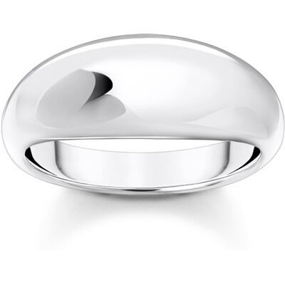 Thomas Sabo TR2472-001-21-54 Bold - Zeitloser Silberner Ring Damen Thomas Sabo TR2472-001-21-54 Bold - Zeitloser Silberner Ring Damen