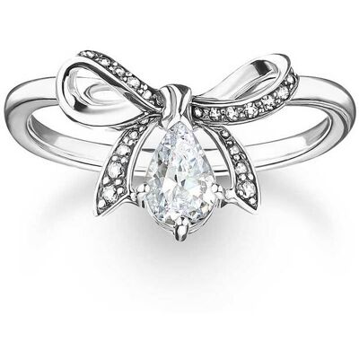 Thomas Sabo TR2481-643-14-54 Silberner Ring mit Schleife Damen Thomas Sabo TR2481-643-14-54 Silberner Ring mit Schleife Damen
