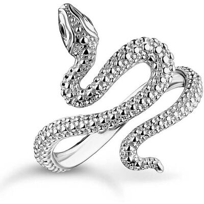Thomas Sabo TR2483-664-21-54 Silberner Schlangen-Ring Tempting Romance Damen Thomas Sabo TR2483-664-21-54 Silberner Schlangen-Ring Tempting Romance Damen