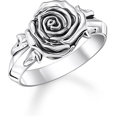 Thomas Sabo TR2487-637-21-54 Ring midnight rose silber Damen Thomas Sabo TR2487-637-21-54 Ring midnight rose silber Damen
