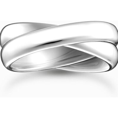 Thomas Sabo TR2490-001-21-64 Damenring - Duo schmal silber Thomas Sabo TR2490-001-21-64 Damenring - Duo schmal silber