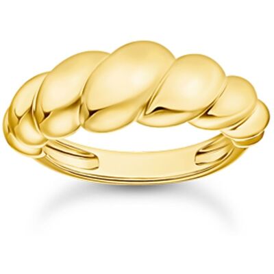 Thomas Sabo TR2494-413-39-54 Ring - organische Formen vergoldet Damen Thomas Sabo TR2494-413-39-54 Ring - organische Formen vergoldet Damen