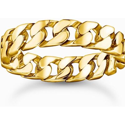 Thomas Sabo TR2496-413-39-62 Unisex Ring - Kettenglieder vergoldet Thomas Sabo TR2496-413-39-62 Unisex Ring - Kettenglieder vergoldet