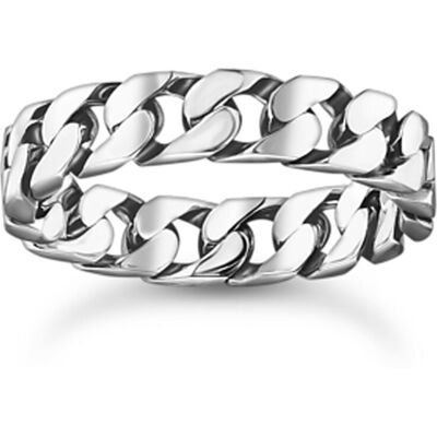 Thomas Sabo TR2496-637-21-54 Ring - Kettenglieder silber Damen Thomas Sabo TR2496-637-21-54 Ring - Kettenglieder silber Damen