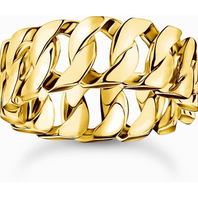 Thomas Sabo TR2497-413-39-62 Unisex Ring - Kettenglieder breit vergoldet Thomas Sabo TR2497-413-39-62 Unisex Ring - Kettenglieder breit vergoldet