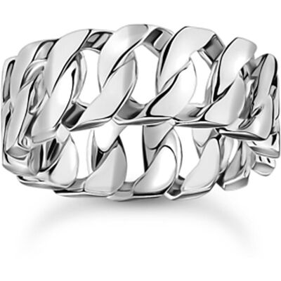 Thomas Sabo TR2497-637-21-58 Ring - Kettenglieder breit silber Damen Thomas Sabo TR2497-637-21-58 Ring - Kettenglieder breit silber Damen
