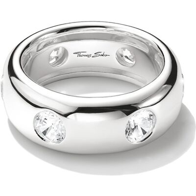 Thomas Sabo TR2519-051-14-58 Ring mit weißen Zirkoniasteinen Silber Damen Thomas Sabo TR2519-051-14-58 Ring mit weißen Zirkoniasteinen Silber Damen