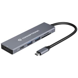 Conceptronic DONN23G 6-in-1 USB 3.2 Gen 1 Dockingstation