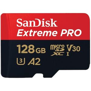 SanDisk Extreme Pro 128 GB microSDXC UHS-I-Speicherkarte bis 200 MB/s