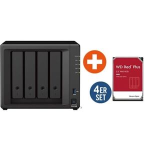 Synology Diskstation DS923+ NAS 4-Bay inkl. 4x WD Red Plus WD80EFPX - 8 TB