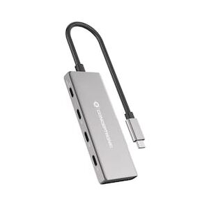 Conceptronic HUBBIES16G 4-Port USB 3.2 Gen-2 Hub, 10Gbps, USB-C x 4, 100W USB PD