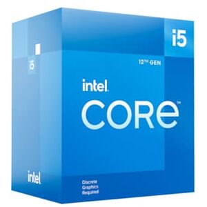 INTEL Core i5-12400F 2,5GHz 6 Kerne 18MB Cache Sockel 1700 (Boxed mit Lüfter)