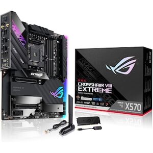 ASUS ROG Crosshair VIII Extreme X570 ATX Mainboard Sockel AM4 USB3.2 /M.2/WiFi