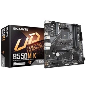 Gigabyte B550M K mATX Mainboard Sockel AM4 M.2/HDMI/DP/USB3.2 Gen1