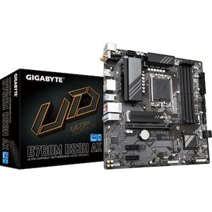 GIGABYTE B760M DS3H AX mATX Mainboard Sockel 1700 M.2/HDMI/DP/WIFI/BT