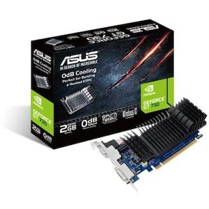 ASUS GeForce GT 730 2GD5-BRK 2GB GDDR5 Grafikkarte passiv LP DVI/HDMI/VGA