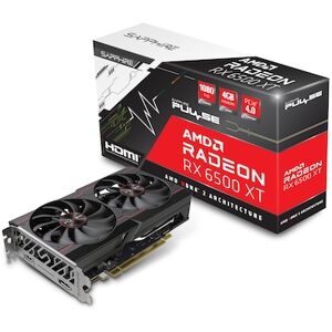 SAPPHIRE AMD Radeon RX 6500 XT OC Pulse Gaming Grafikkarte mit 4GB GDDR6