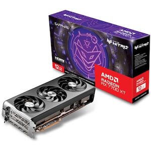 Sapphire Technologies SAPPHIRE AMD Radeon RX 7700 XT Nitro+ OC Grafikkarte 12GB GDDR6 2xHDMI/2xDP