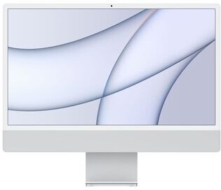 Apple iMac 24" Retina 4,5K 2021 M1/8/256GB 7C GPU Silber MGTF3D/A