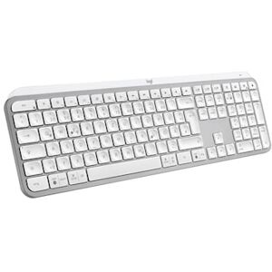 Logitech MX Keys S Pale Grey - Kabelloses Keyboard