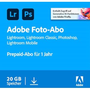 Adobe Creative Cloud Foto-Abo   20 GB   Download & Produktschlüssel