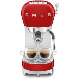 SMEG Hausgeräte GmbH SMEG ECF02RDEU 50s Style Espresso-Kaffemaschine Rot