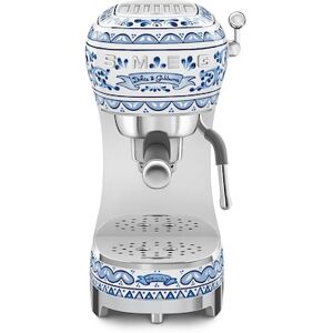 SMEG Hausgeräte GmbH SMEG ECF02DGBEU Dolce & Gabbana Espresso-Kaffeemaschine Blu Mediterraneo