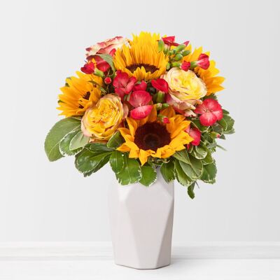 Pflanzen-Kölle Blumenstrauß 'Viel Glück', handgebunden Pflanzen-Kölle Blumenstrauß 'Viel Glück', handgebunden