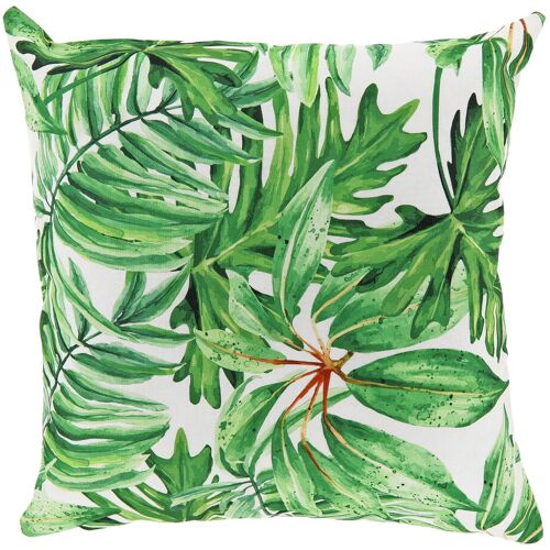 Pflanzen-Kölle Knuffelkissen 'Sharon', Dessin 6, grün, ca. 45 x 45 cm