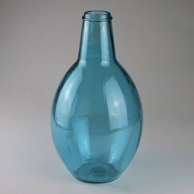 AM DESIGN Bodenvase - Recyceltes Glas, Blau, 38cm AM DESIGN Bodenvase - Recyceltes Glas, Blau, 38cm