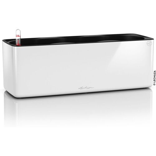 Lechuza® Lechuza 'Cube Glossy Triple', weiß highgloss, ca. 14 x 40 x H 13,5 cm