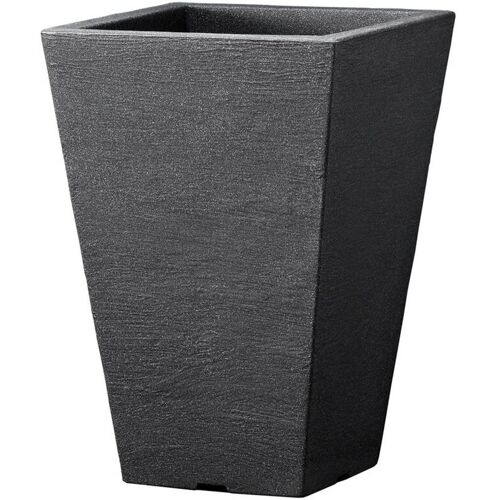 Kölle Pflanzgefäß 'Capri', anthrazit, ca. 35 x 35 x H 55 cm