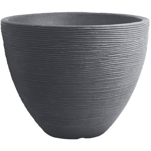 Kölle Pflanzgefäß 'Lara', grau, ca. Ø 40 x H 31 cm