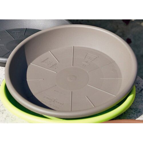 Euro 3 Plast Untersetzer 'Medea', taupe, ca. Ø 52 x H 6,7 cm