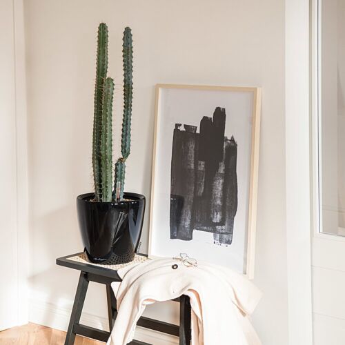 Lechuza® Lechuza 'Classico LS 50', schwarz, ca. Ø 49,5 x H 46,5 cm