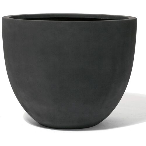 Kölles Beste Pflanzgefäß Pure Line 'Salford', anthrazit, ca. Ø 32 x H 26 cm