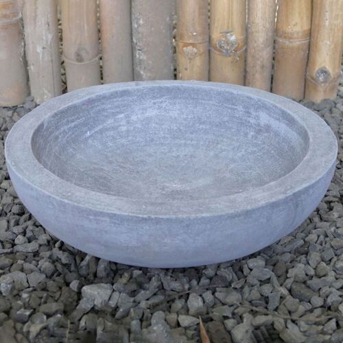 Pflanzen-Kölle Schüssel schlicht, Steinguss, ca. 8 x 29 x 29 cm