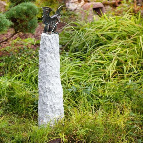 Rottenecker Gartenfigur „Drachenvogel Terrador“ von Rottenecker, Bronze, Höhe: 53 cm