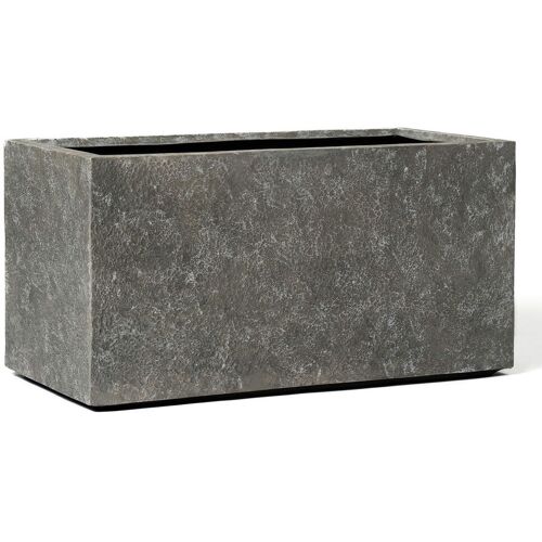 Kölles Beste Pflanztrog 'Vulcano Torro', anthrazit, 60 x 31 x H 31 cm