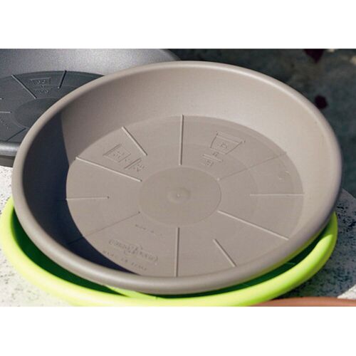Euro 3 Plast Untersetzer 'Medea', taupe, ca. Ø 56 x H 6,9 cm