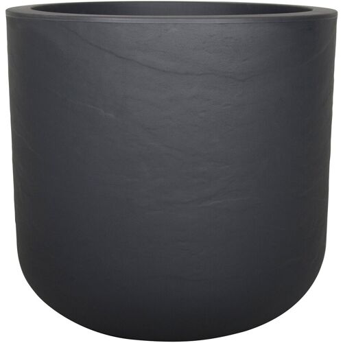 Eda Pflanzgefäß 'Volcania Up Egg', anthrazit, ca. Ø 48 x H 46 cm