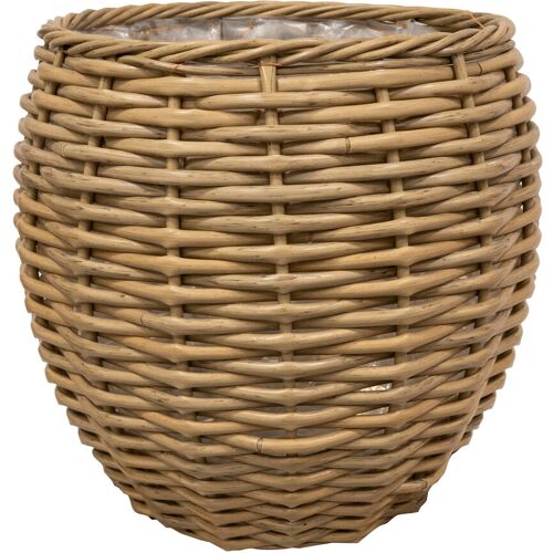 Kölle Pflanzkorb 'Jet', natural, ca. Ø 43 x H 40 cm