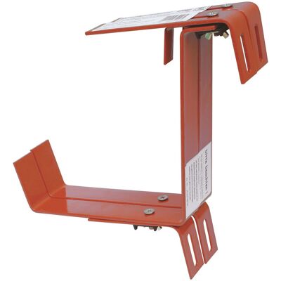 Geli Blumenkastenhalter aus Bandeisen, terrakotta Geli Blumenkastenhalter aus Bandeisen, terrakotta